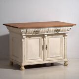 Old cream-white chest of drawers (circa 1920)