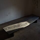 Table basse chêne brûlé