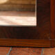 Art Deco trumeau mirror – rosewood