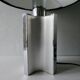 70s chrome metal lamp