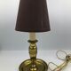 Vintage bronze bedside lamp