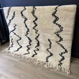 Tapis béni ouarain graphique 200x170cm