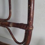 Vintage bamboo coat hanger