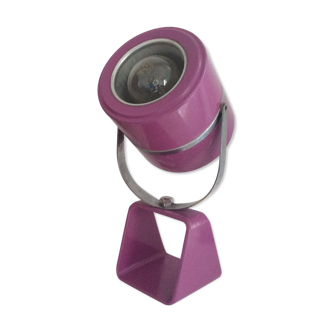 Lamp purple 70s vintage