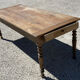 Table de ferme Louis Philippe en chêne massif