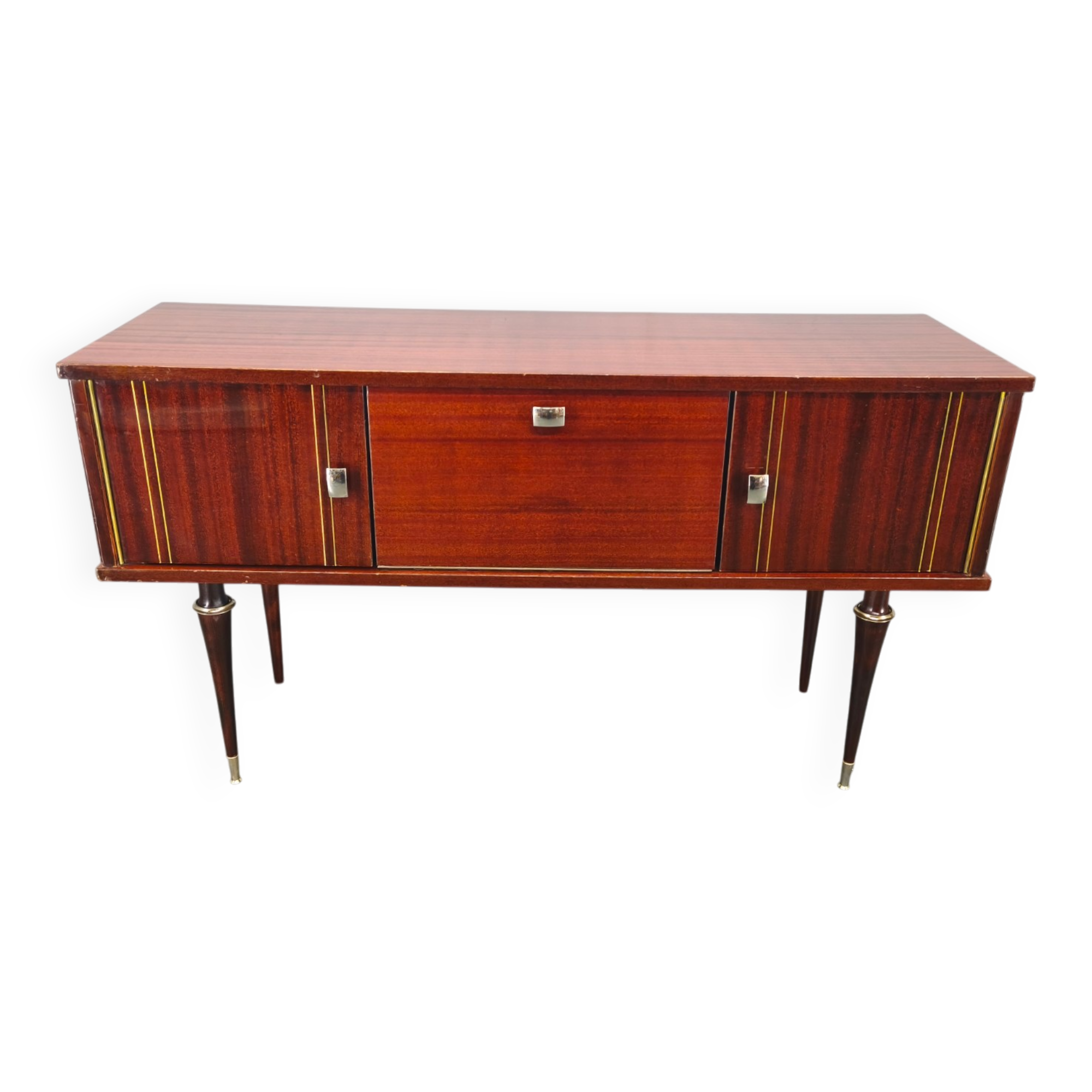 Italian Mid Century High Gloss Sideboard, 1950s