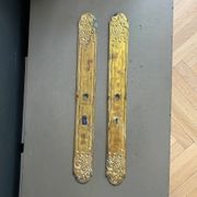 2 plaques de propreté anciennes - 53cm - Ref 1338