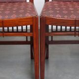 Set of four luxurious Schuitema dining chairs from the Decoforma series