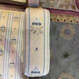 Louis XVI style marquetry bench