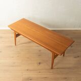 Convertible coffee table by Trioh in teak, Denmark