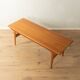 Convertible coffee table by Trioh in teak, Denmark