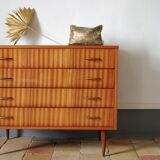Dresser in blond varnished wood