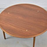 Lovely round coffee table from Denmark, 1950’s.