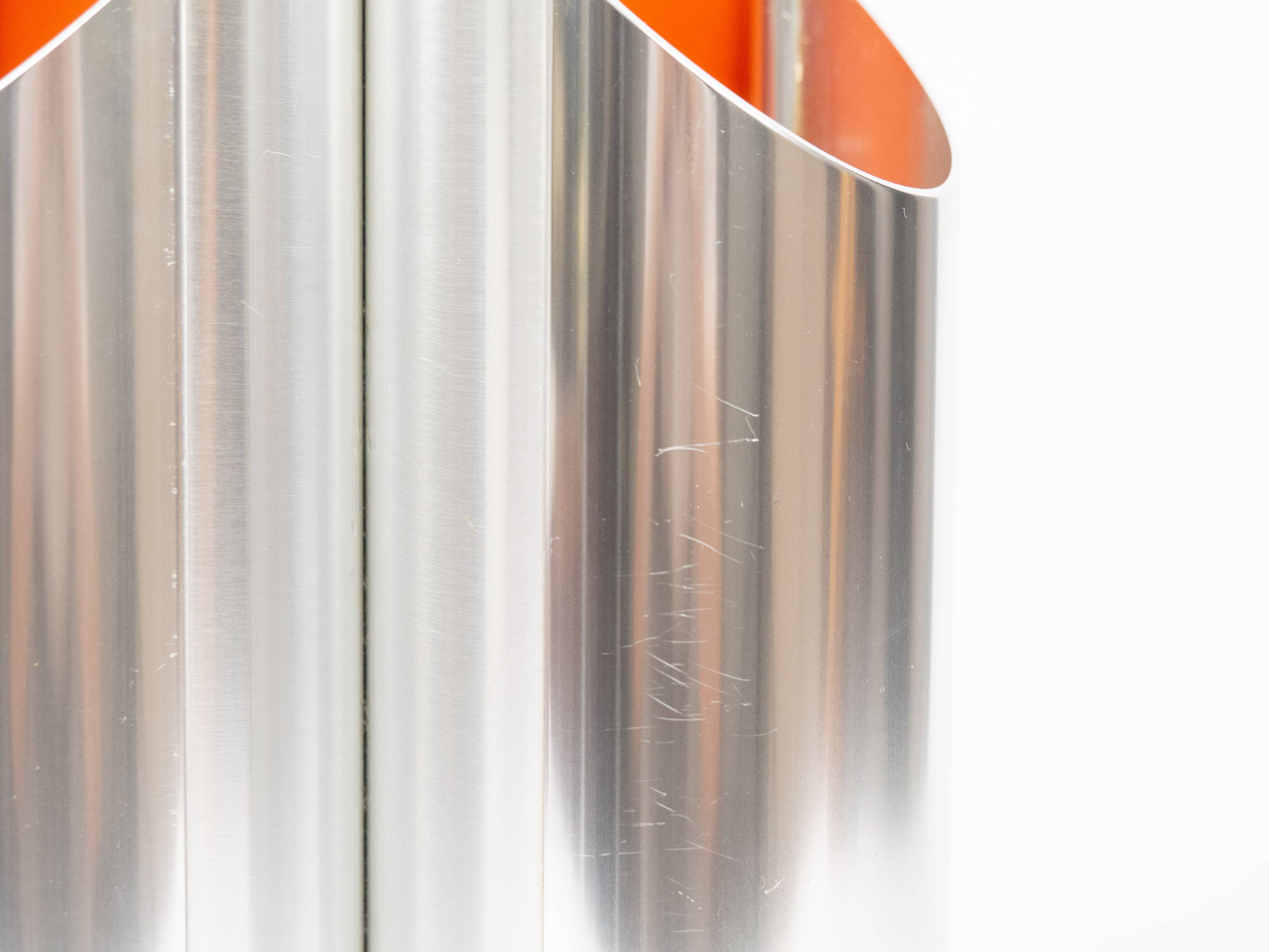 Lampe suspendue vintage danoise Pantre par Bent Karlby, Lyfa, années 1970