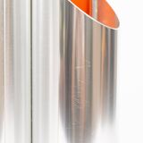 Lampe suspendue vintage danoise Pantre par Bent Karlby, Lyfa, années 1970