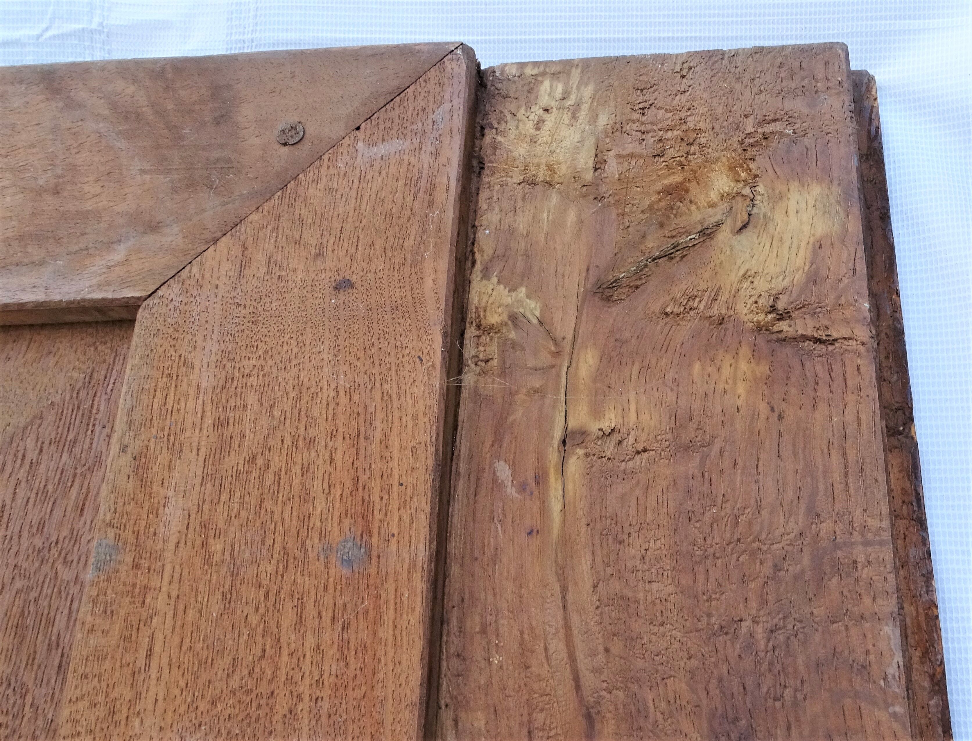 Pair of antique cabinet doors