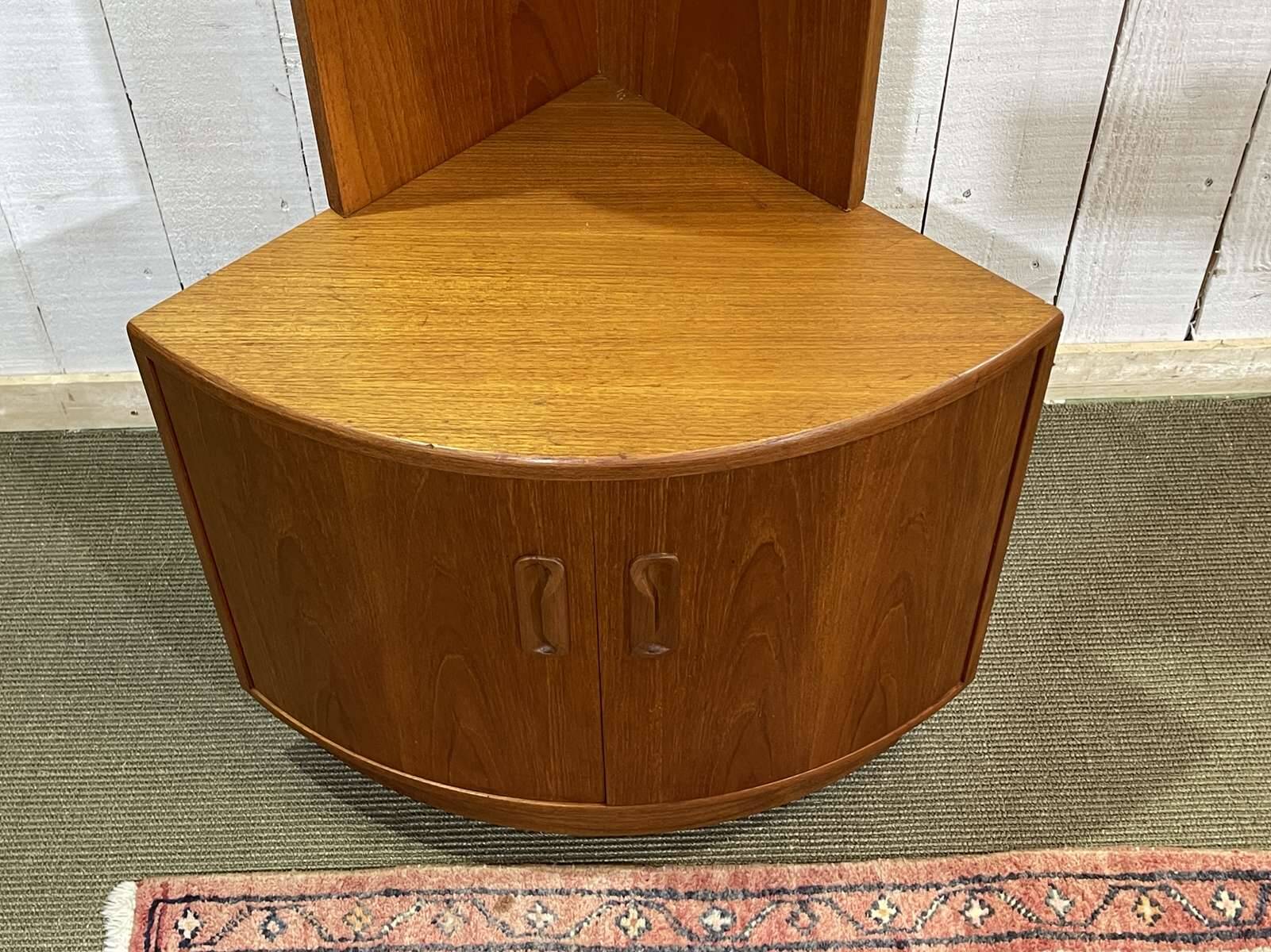 GPlan teak corner cabinet from the 1970s
