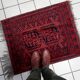 Handmade vintage Afghan Ersari rug 70cm x 89cm 1940s