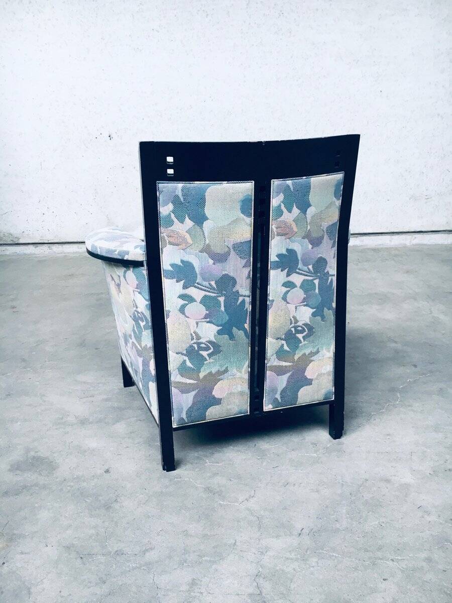 Set of Galaxy Peggy Low Armchairs by Umberto Asnago for Giorgetti, Italy, 1990s