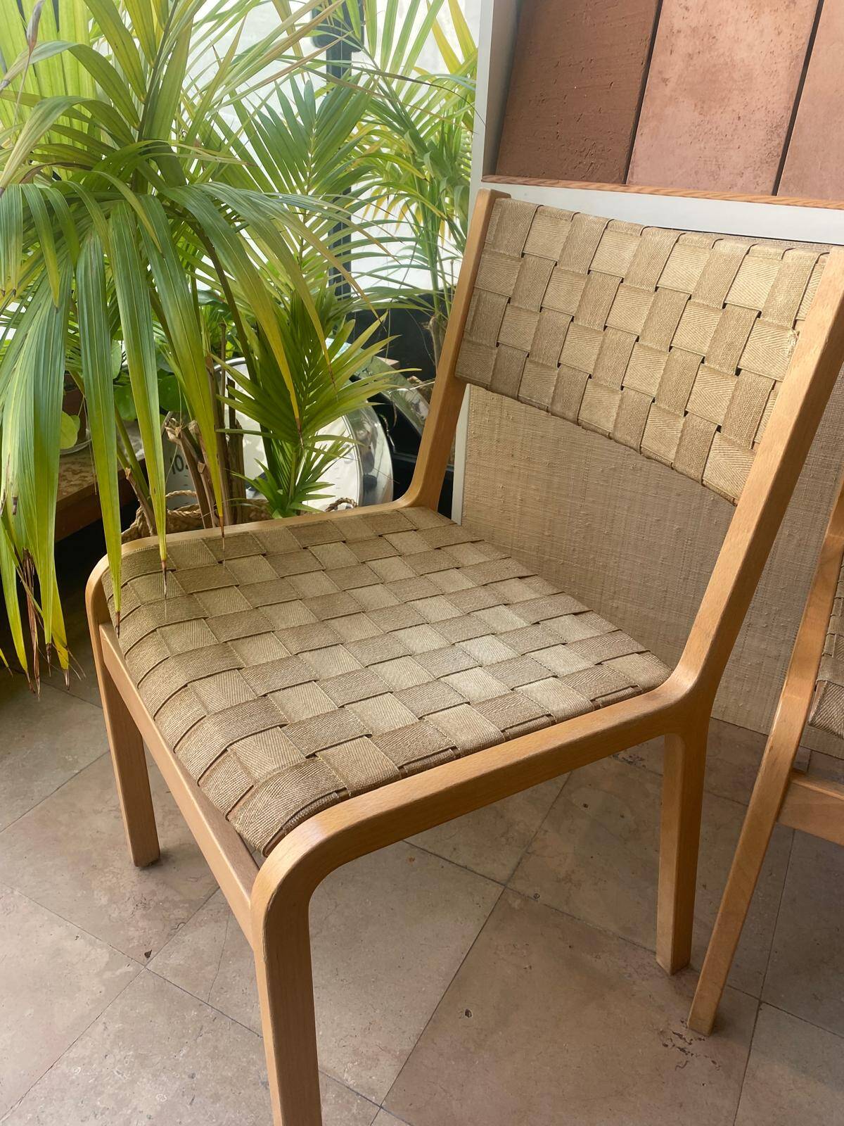 Vintage chairs by designer Peter Hvidt