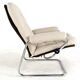 Ekornes Stressless 1970s armchair - very rare early model - new upholstered