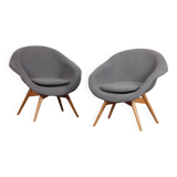 Pair of vintage armchairs by Miroslav Navratil, 1960