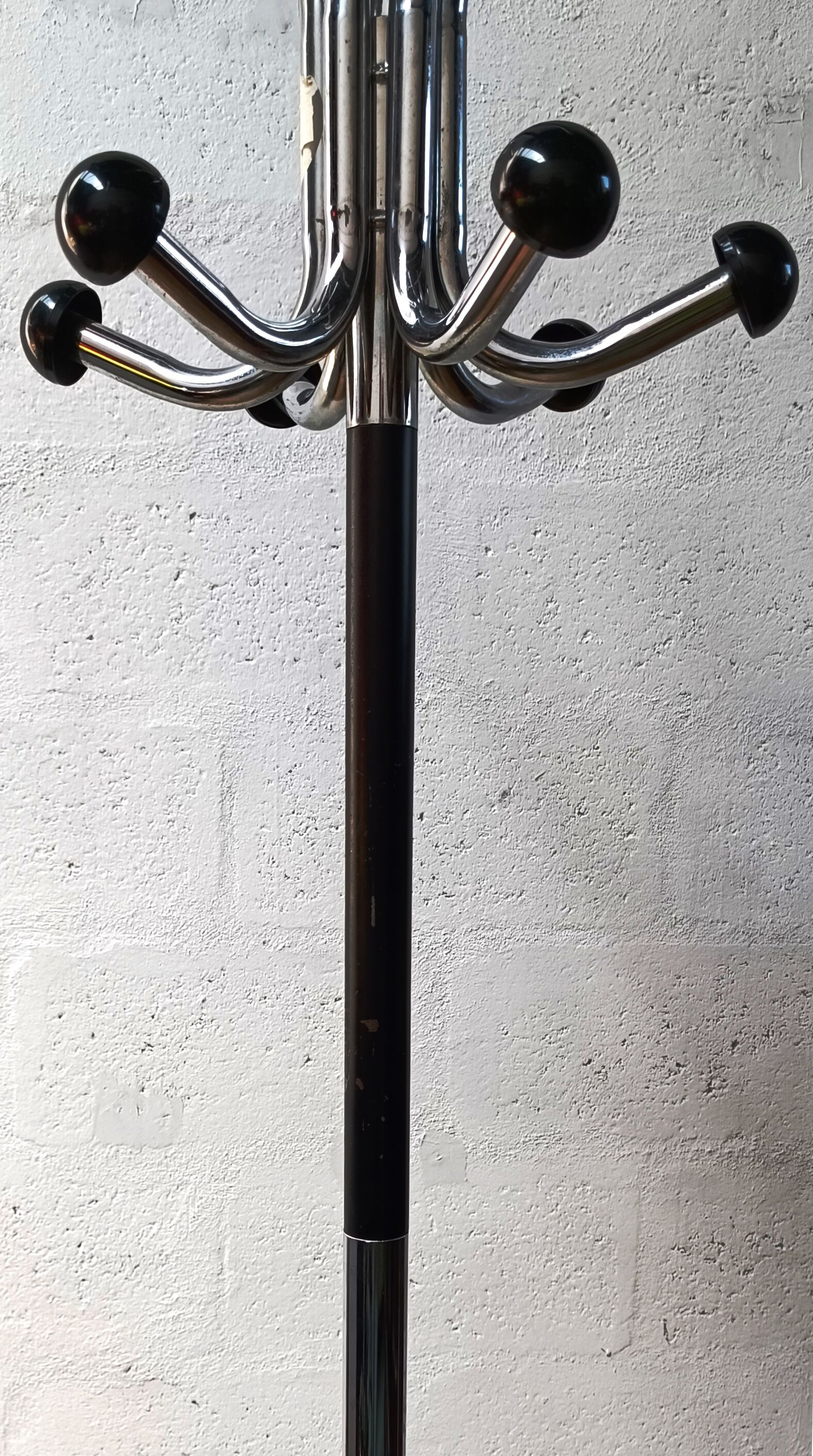 Vintage industrial coat rack