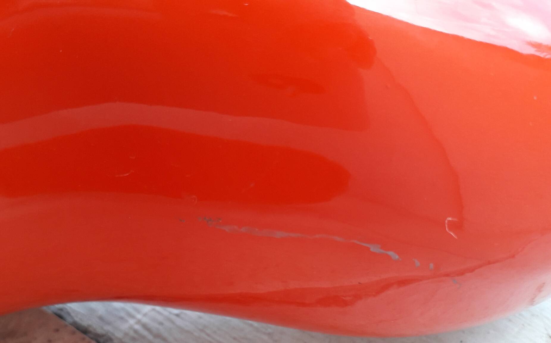 Red sculpture Döman