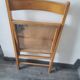 Wooden folding chair