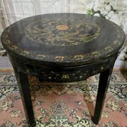 Asie XXeme : table d'appoint en laque