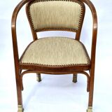 Secession armchair 715F by Gustav Siegel for J.J.Kohn
