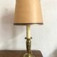 Lampe en laiton style bougeoir