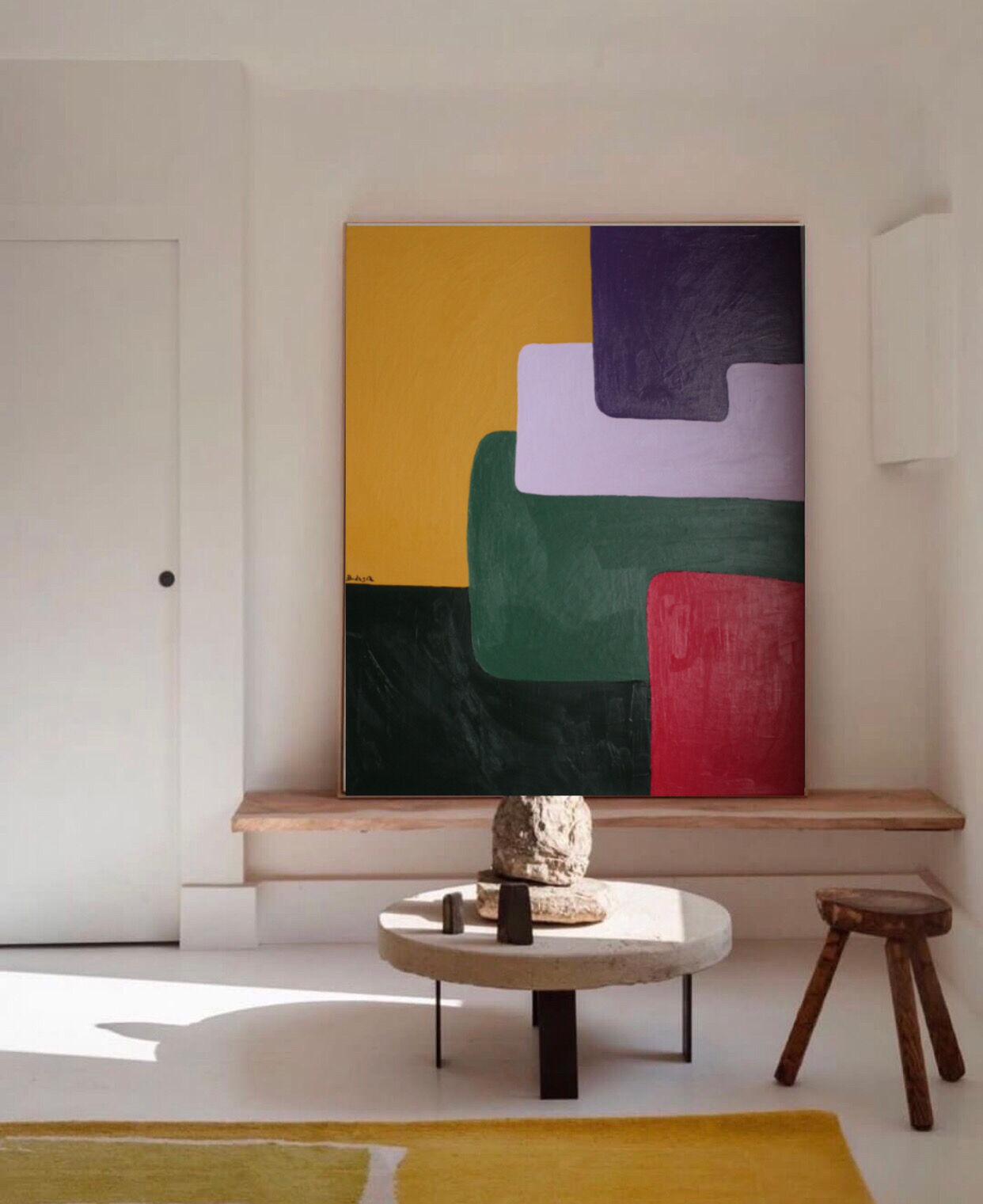 Colorful paint Petal