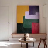 Colorful paint Petal