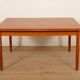 Vintage dining table | teak | extendable | 140 cm