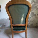 Louis Philippe bench and armchair set