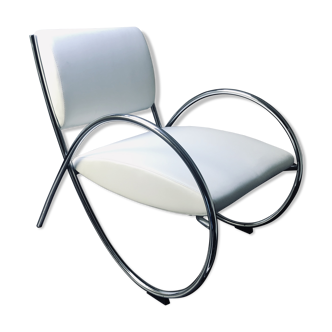 Vintage chrome chair