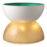 Planter / Pot fiberglass lamp, Luci Milano Italy, 1970s