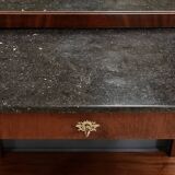 Mahogany dressing table, Empire period – Early 19th century