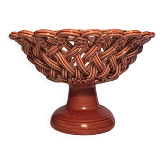 Small woven fruit bowl