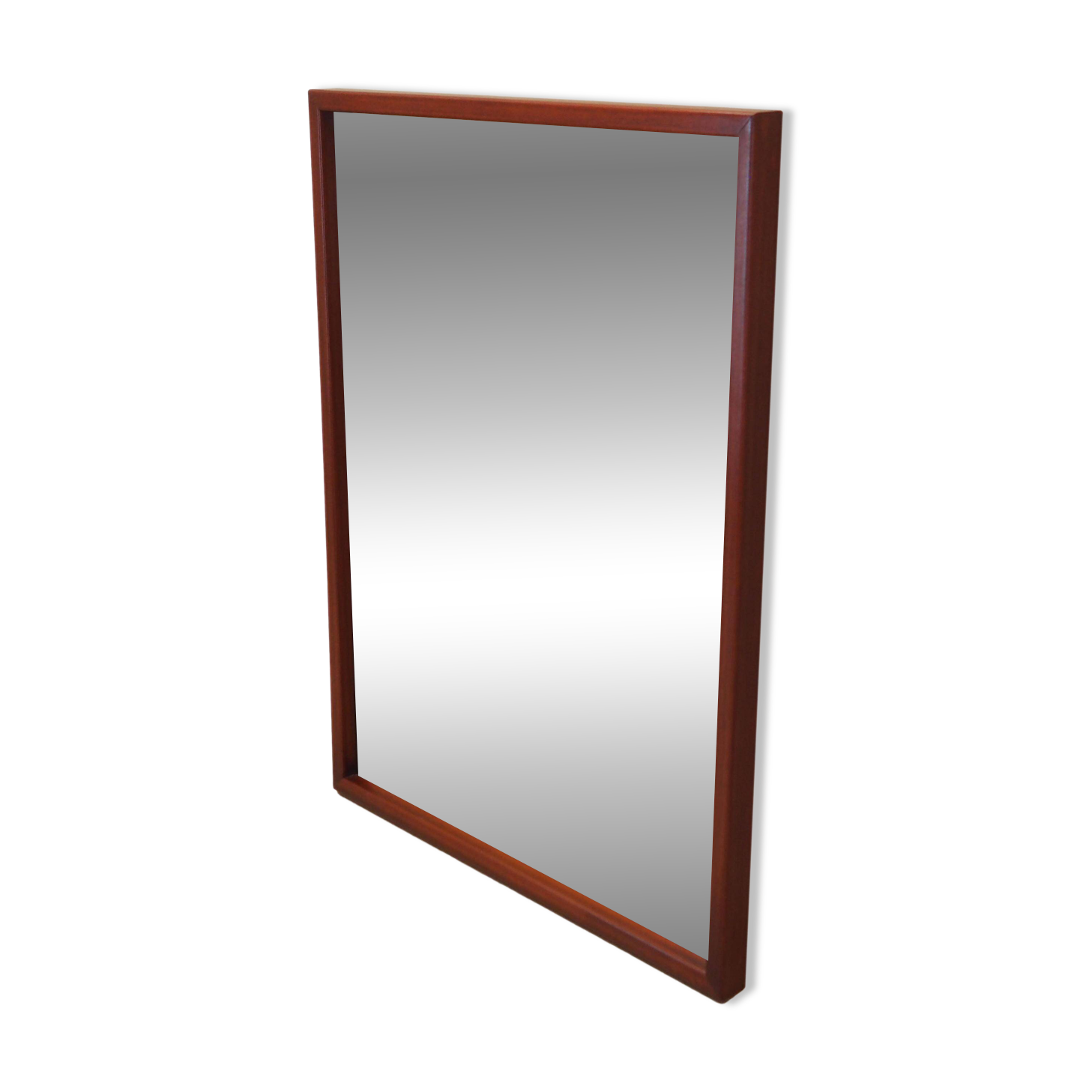 Graphite mirror, Danish design, 1970s, production: Denmark
