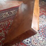 Table basse laquée noyer
