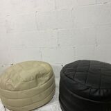 Vintage patchwork ottoman