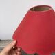 Lampe boule bois 1980