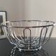 Modernist chrome metal fruit bowl – 1970s/80s