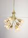 Mid-Century Chandelier by Emil Stejnar for Rupert Nikoll / 1950s Austria / Flower Bouquet Light