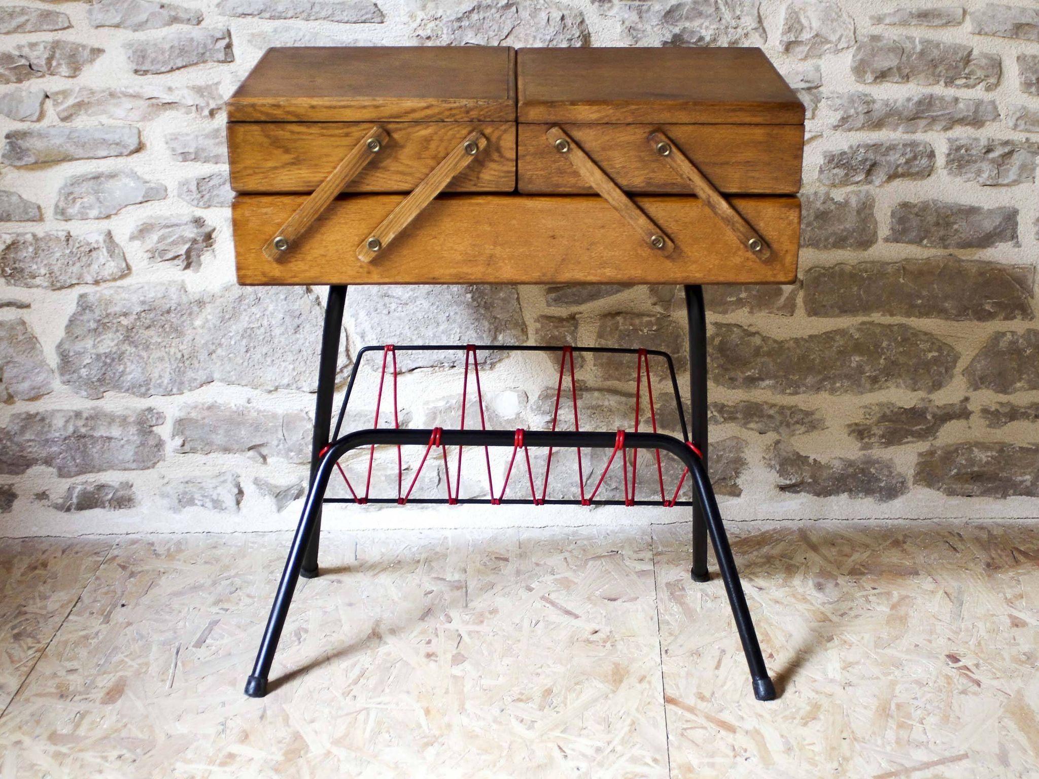 Travailleuse porte-revue scoubidou