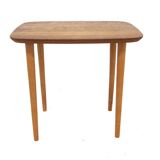 Table d'appoint scandinave en chêne, Suède, 1960