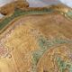 Florentine service tray made of hand-painted wood