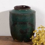 Antique enamelled vase (c.1820) #21